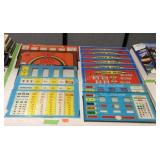 13 Slot machine glass panels, various sizes 14-16"