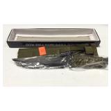 Knife - Cross Fire fixed blade knife with fire rod