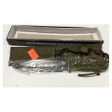 Knife - Cross Fire fixed blade knife with fire rod