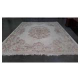 100% Wool Room Rug, medallion border design, rug