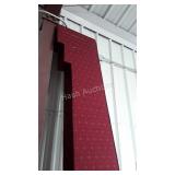 Two Window Valance Covers, 20" hang, 7"