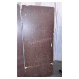 Folding table, six foot, surface shows wear, but