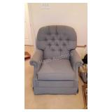 La z Boy upholstered swivel Rocker living room