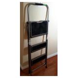 Werner three step folding step stool.