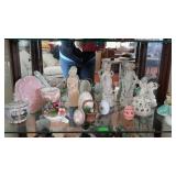 Home decor group. Eggs, statues, etc. Third