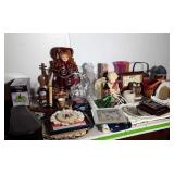 Household Decor Group. Basket, photo frames,