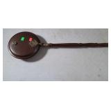 Brass and copper wall decor bed warmer