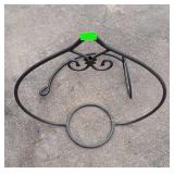 Wrought iron pot holders