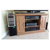Electronics Group with media Stand, includes the