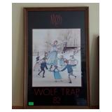 P. Buckley. Moss. Framed Print, Wolf Trap 82.