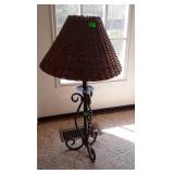 Accent Table Lamp, Iron works base lamp with