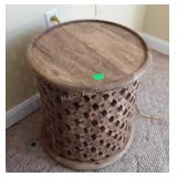 Accent Stand. Wood made 16" drum stand with