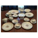 Homer Laughlin china. Eggshell GEORGIAN. Service