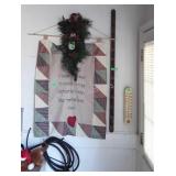 Home goods group lot, includes Christmas decor
