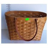 2002 Longaberger basket with double handles