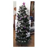 Five foot artificial Christmas tree