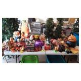 Large group lot of Halloween decor