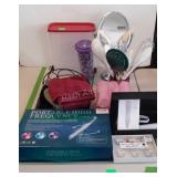 Home decor Group lot, includes mirror,