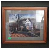 Framed Wall Print, 1994 Gene Stocks, Country Home