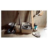 Household and plumping group, utility sink,