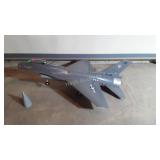 Arc f-16 air plane no remote and nose needs to be