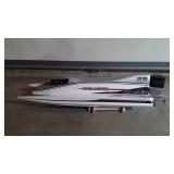 RD pro stiletto boat, no remote control