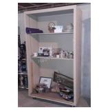 Wooden Storage Cabinet, 2 interior adjustable