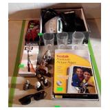 Miscellaneous group, Selfie stick, digital alarm,