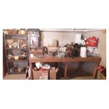 Large Group lot of Christmas decor and Halloween