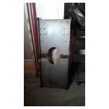 Cart, metal chair style storage cart but base