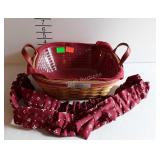 Longaberger Silver Bells Basket, 2005 Christmas