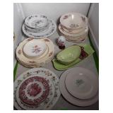 China, Wedgwood, Homer Laughlin, Hull planter,