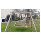 Swing, lawn "A" Frame 4x4 post Swing set.
