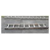 16 foot aluminum extension ladder