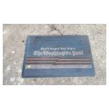 Advertising Door mat, The Washington Post logo