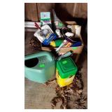 Garden supplies, Miracle-Gro, feeder, sprinkler