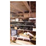 Electronics Stored in Shed, contents of the
