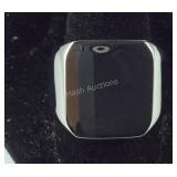 Size 10 stainless steel signet ring
