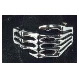 Size 12 skull hand stainless steel ring