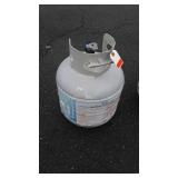 Propane tank grill size and full