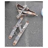 Brinly Garden Tractor Parts, 3pt hitch arms and