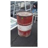 Metal 55 gallon Drum