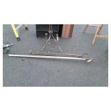 Iron Works Decorative Items Lot. Strw Type Putch