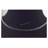 Sterling Silver 18 inch Rope Chain