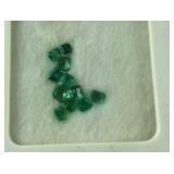 Lot of 11 Emeralds 1.86 TCW