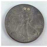 1991 Liberty 1 Troy Ounce Silver Coin
