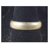 Silver Band made from Australian Florin Size 9