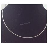 Plated  20 inch Chain