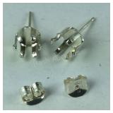 Sterling Silver Earring Mountings