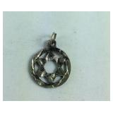 Sterling Silver Star of David Pendant